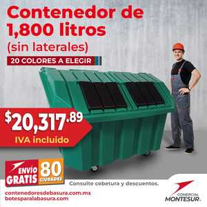 Contenedor de 2000 litros